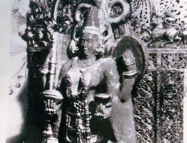 Old idol of mahalaxmi