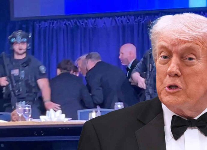 হোয়াইট হাউসের নৈশভোজে হামলা: ‘ইরান যুদ্ধের সঙ্গে যোগ নেই’, মন্তব্য ট্রাম্পের