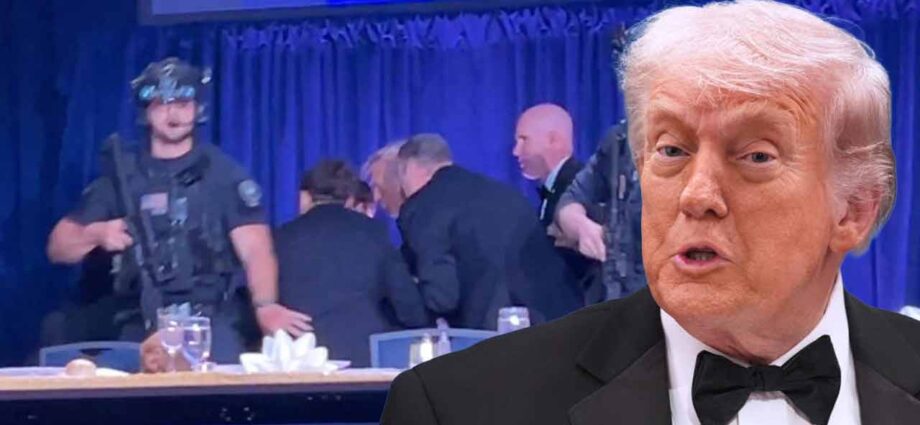 হোয়াইট হাউসের নৈশভোজে হামলা: ‘ইরান যুদ্ধের সঙ্গে যোগ নেই’, মন্তব্য ট্রাম্পের