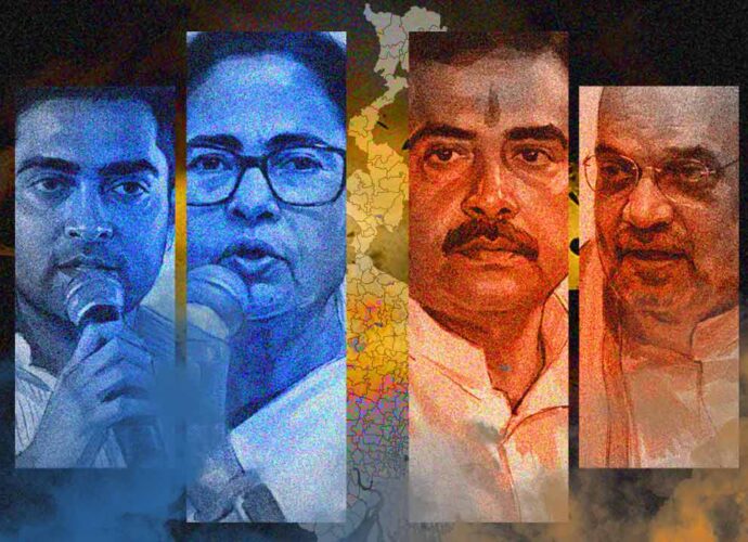 পশ্চিমবঙ্গ বিধানসভা নির্বাচন ২০২৬: বুথফেরত সমীক্ষায় হাড্ডাহাড্ডি লড়াই, পাল্লা ভারী বিজেপির