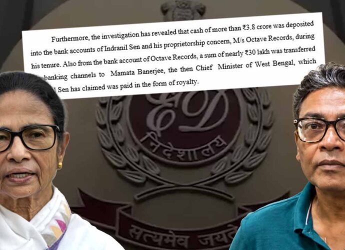 ‘মাস আর্ট’ দুর্নীতির তদন্তে চাঞ্চল্যকর দাবি ইডির: প্রাক্তন মন্ত্রী ইন্দ্রনীলের সংস্থা থেকে মুখ্যমন্ত্রীর অ্যাকাউন্টে পাঠানো হয় ৩০ লাখ টাকা