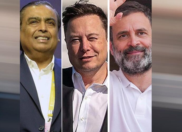 ‘অম্বানী কি ভারতের আসল মালিক?’ স্টারলিঙ্কের লাইসেন্স নিয়ে তোপ মাস্কের, কটাক্ষ রাহুলের
