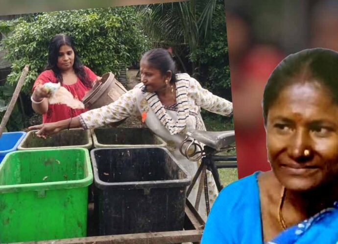 সংগ্রাম ও ভালোবাসার অন্য এক গল্প: স্বামীর স্মৃতি আঁকড়ে তিন চাকার প্যাডলে জীবন চালান অশোকনগরের ‘নির্মল বন্ধু’ রেখা