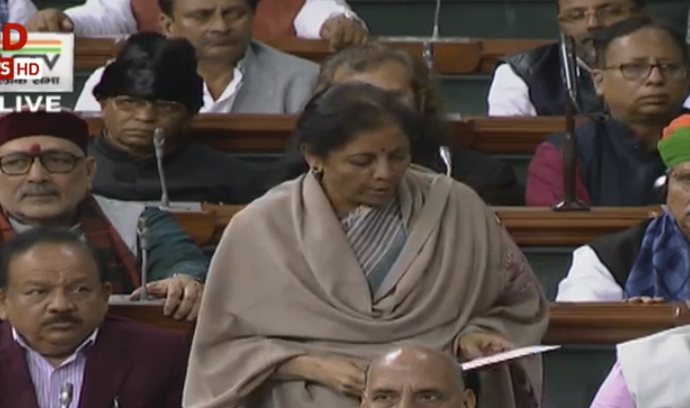 অর্থনৈতিক সমীক্ষা পেশ করলেন অর্থমন্ত্রী নির্মলা সীতারামন