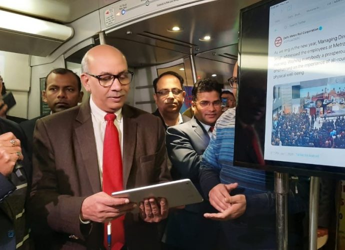 দিল্লী মেট্রোর এয়ারপোর্ট এক্সপ্রেস লাইনে ওয়াইফাই পরিষেবা শুরু হল