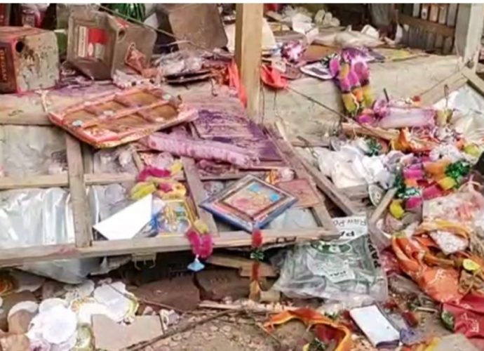 চোপড়ায় ভাঙচুর বিজেপি কর্মীদের বাড়ি দোকান