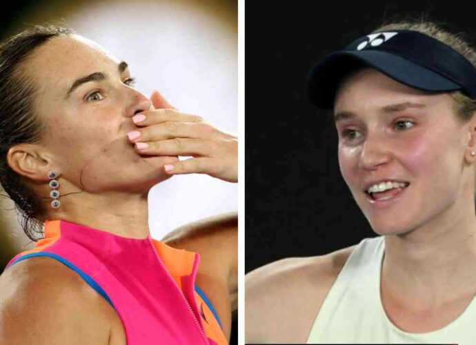 মেলবোর্নে পুনর্মিলন: খেতাবের লড়াইতে সাবালেঙ্কা বনাম রিবাকিনা, নেপথ্যে একপেশে দাপট ও বিতর্ক মেলবোর্নে পুনর্মিলন: খেতাবের লড়াইতে সাবালেঙ্কা বনাম রিবাকিনা, নেপথ্যে একপেশে দাপট ও বিতর্ক