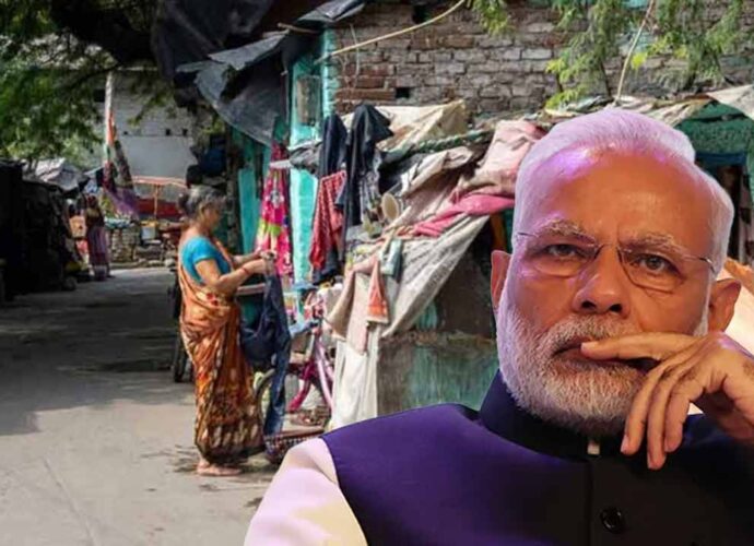 প্রধানমন্ত্রীর বাসভবনের কাছে বস্তি উচ্ছেদ: ৭১৭টি পরিবারকে ঘর খালি করার নোটিস কেন্দ্রের