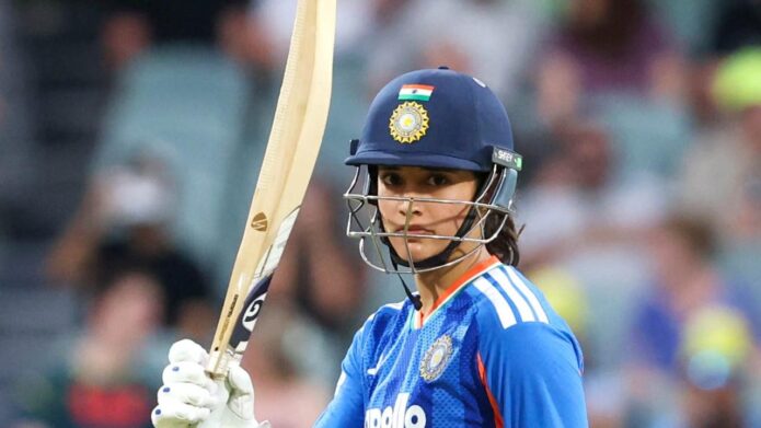 স্মৃতি-জেমাইমার ব্যাটে অস্ট্রেলিয়া জয় ভারতের, টি-টোয়েন্টি সিরিজে ১-০ ব্যবধানে এগিয়ে ‘উইমেন ইন ব্লু’ স্মৃতি-জেমাইমার ব্যাটে অস্ট্রেলিয়া জয় ভারতের, টি-টোয়েন্টি সিরিজে ১-০ ব্যবধানে এগিয়ে ‘উইমেন ইন ব্লু’