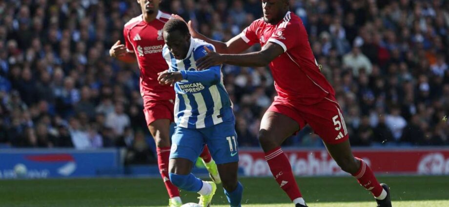 প্রিমিয়ার লিগ: ব্রাইটনের কাছে ধরাশায়ী লিভারপুল, চ্যাম্পিয়ন্স লিগের দৌড়ে বড় ধাক্কা সলটের দলের