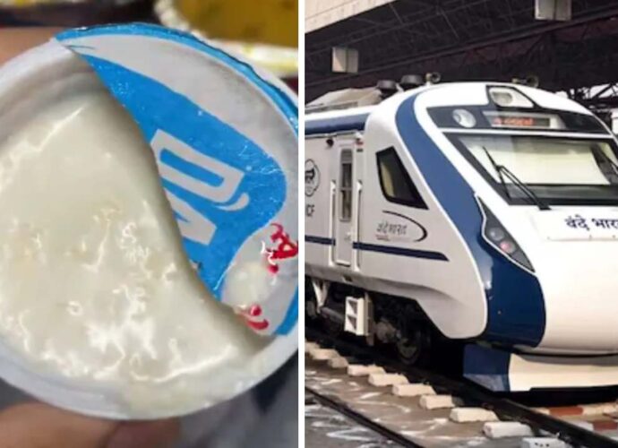 বন্দে ভারতে দইয়ের প্যাকেটে ‘কিলবিল করছে পোকা’: আইআরসিটিসি ও ঠিকাদার সংস্থাকে ৬০ লক্ষ টাকা জরিমানা রেলের