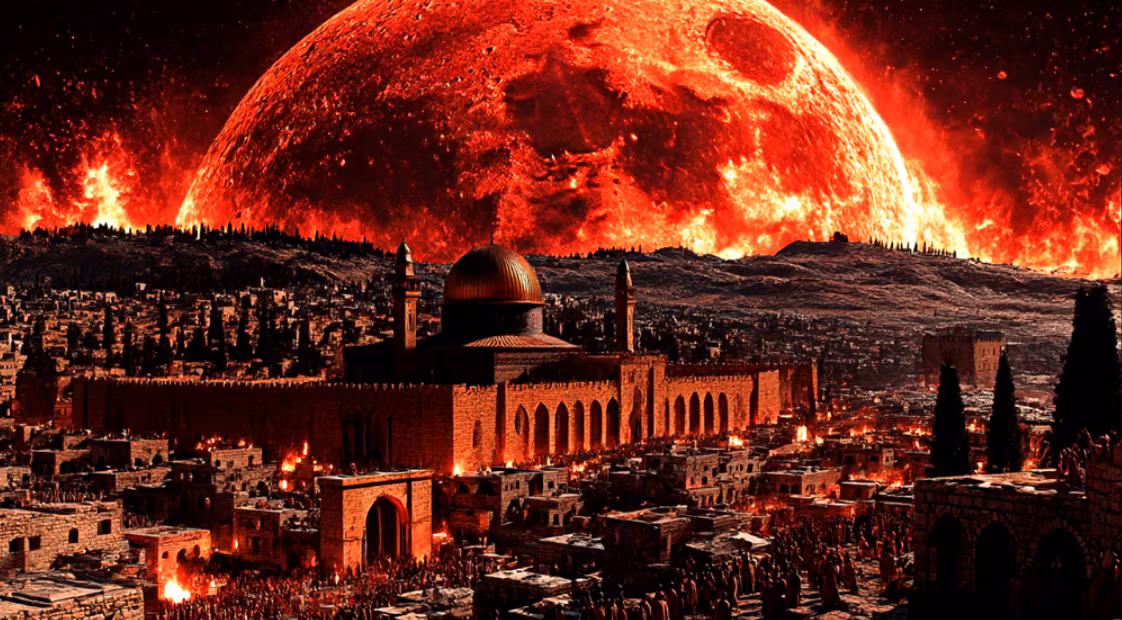 যুদ্ধ ও মহাজাগতিক যোগসূত্র: মধ্যপ্রাচ্যে বারুদের গন্ধের মাঝেই আকাশে ‘রক্তচাঁদ’, ঘনীভূত হচ্ছে ‘শেষ সময়ের’ আশঙ্কা