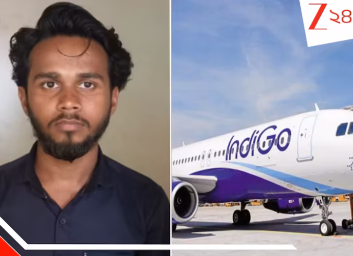 মাঝআকাশে বিপত্তি: অবতরণের ঠিক আগে ইন্ডিগো বিমানের এমার্জেন্সি দরজা খোলার চেষ্টা, যাত্রীর দাবি ‘ভূতে ধরেছিল’