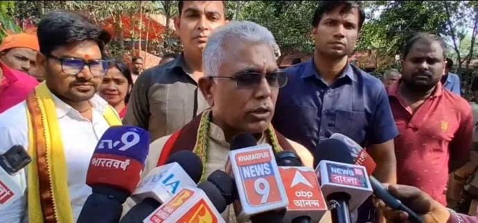 ‘পুলিশকে রগড়াচ্ছে কমিশন, ভবানীপুরে ভুয়ো ভোট রুখে দিয়েছি’: খড়্গপুরে বিস্ফোরক দিলীপ ঘোষ