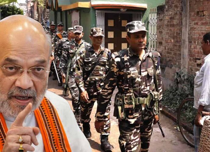 নির্বাচন ঘিরে কড়া নিরাপত্তা: বাংলায় আরও ১৫০ কোম্পানি কেন্দ্রীয় বাহিনী পাঠাচ্ছে স্বরাষ্ট্র মন্ত্রক