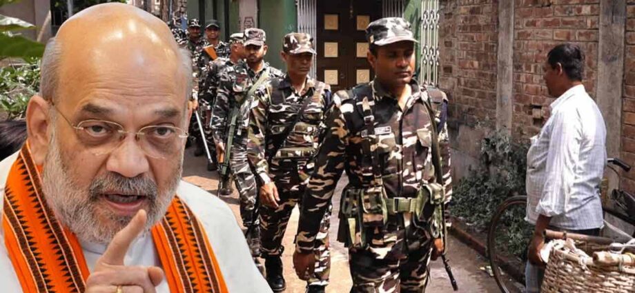 নির্বাচন ঘিরে কড়া নিরাপত্তা: বাংলায় আরও ১৫০ কোম্পানি কেন্দ্রীয় বাহিনী পাঠাচ্ছে স্বরাষ্ট্র মন্ত্রক