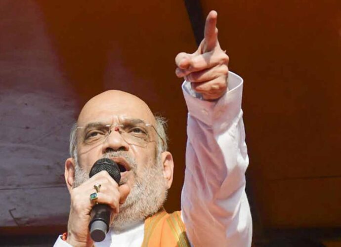 দমদম উত্তরের সভা থেকে মমতাকে কড়া নিশানা অমিত শাহের, প্রতিশ্রুতি দিলেন ‘সোনার বাংলা’র