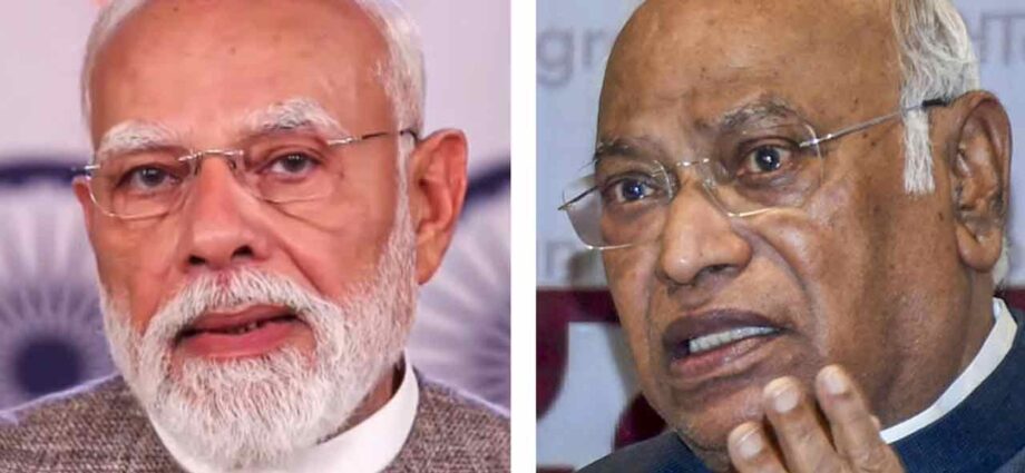 প্রধানমন্ত্রীকে ‘সন্ত্রাসবাদী’ মন্তব্যের অভিযোগ: কংগ্রেস সভাপতি মল্লিকার্জুন খড়্গেকে নির্বাচন কমিশনের নোটিস