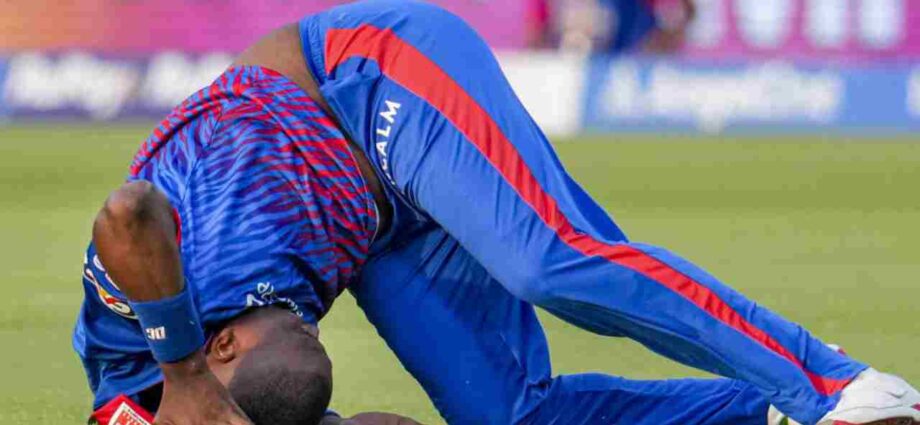 মাঠে ক্যাচ ধরতে গিয়ে মাথায় গুরুতর চোট, হাসপাতালে ভর্তি দিল্লি ক্যাপিটালসের পেসার এনগিডি
