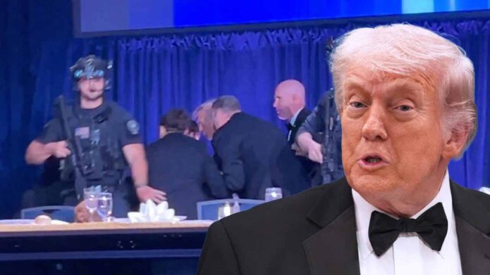 হোয়াইট হাউসের নৈশভোজে হামলা: ‘ইরান যুদ্ধের সঙ্গে যোগ নেই’, মন্তব্য ট্রাম্পের