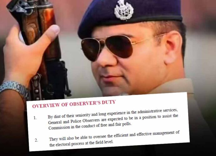 ডায়মন্ড হারবারের পুলিশ পর্যবেক্ষক অজয়পাল শর্মার ভূমিকা নিয়ে তুঙ্গে বিতর্ক: তৃণমূলের অভিযোগ ও কমিশনের নিয়মবিধি