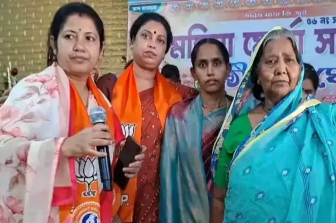 ভোটের ময়দানে ‘আক্রান্ত’ পরিবারগুলি: সামশেরগঞ্জে বিজেপির হয়ে প্রচারে নামলেন হিংসায় নিহত বাবা-ছেলের পরিজনেরা