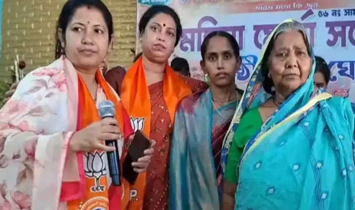 ভোটের ময়দানে ‘আক্রান্ত’ পরিবারগুলি: সামশেরগঞ্জে বিজেপির হয়ে প্রচারে নামলেন হিংসায় নিহত বাবা-ছেলের পরিজনেরা