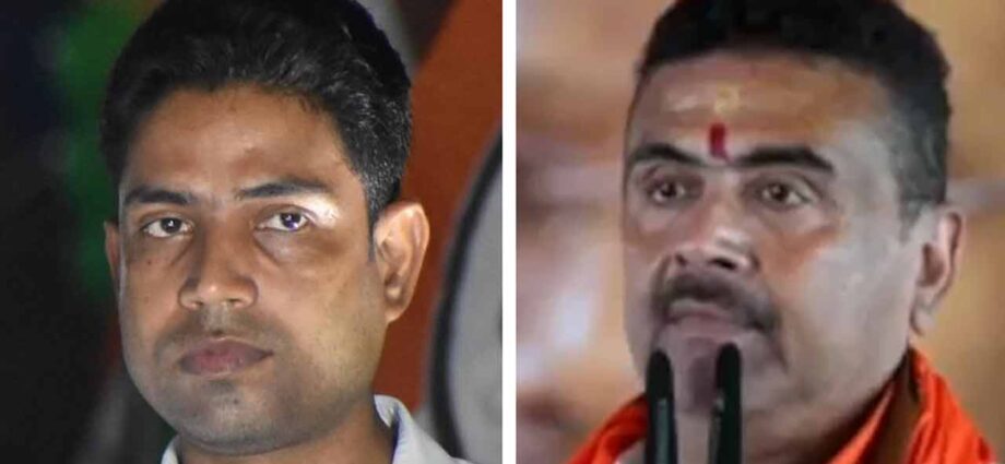 ‘পুষ্পা’ জাহাঙ্গিরের ব্যবস্থা ভোট মিটলেই, ফলতার সভা থেকে কড়া হুঁশিয়ারি মুখ্যমন্ত্রী শুভেন্দুর ‘পুষ্পা’ জাহাঙ্গিরের ব্যবস্থা ভোট মিটলেই, ফলতার সভা থেকে কড়া হুঁশিয়ারি মুখ্যমন্ত্রী শুভেন্দুর