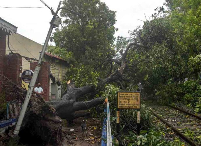৮৮ কিলোমিটার গতিবেগে ঝড় কলকাতায়, রাজ্যে দুর্যোগে মৃত্যু আট জনের! চার লক্ষ টাকা করে সাহায্য ঘোষণা শুভেন্দুর ৮৮ কিলোমিটার গতিবেগে ঝড় কলকাতায়, রাজ্যে দুর্যোগে মৃত্যু আট জনের! চার লক্ষ টাকা করে সাহায্য ঘোষণা শুভেন্দুর