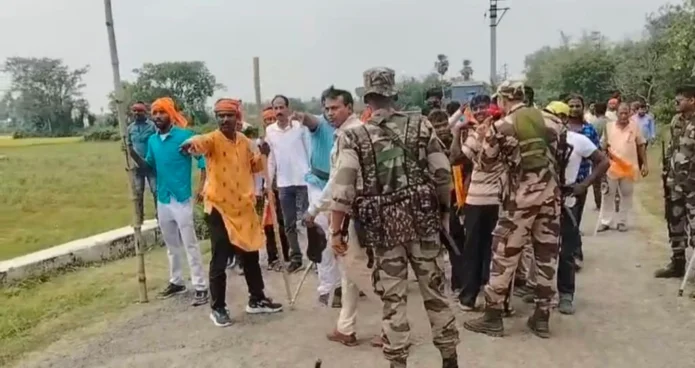 প্রচার ঘিরে রণক্ষেত্র গোঘাট: তৃণমূল-বিজেপি সংঘর্ষে আহত সাংসদ মিতালী বাগ, গ্রেফতার ৪