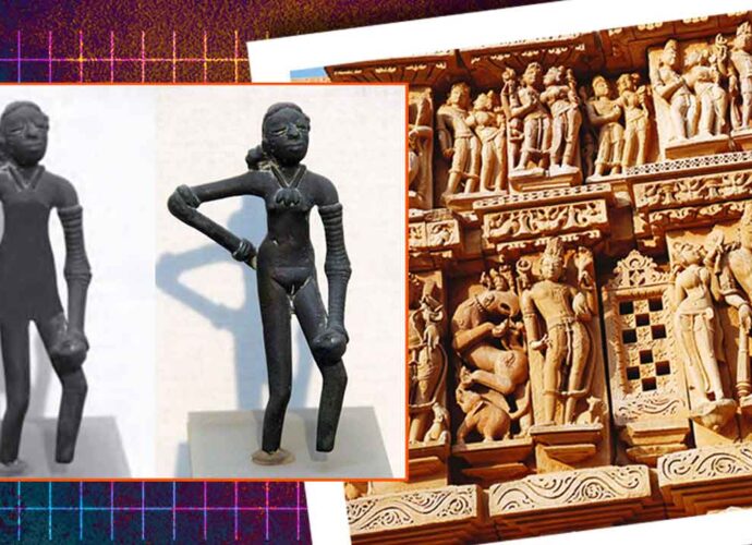 মহেঞ্জোদারোর নারীমূর্তির শরীর ঢাকল পাঠ্যবইয়ে! খাজুরাহোও কি তবে ঢাকতে হবে? উঠল প্রশ্ন মহেঞ্জোদারোর নারীমূর্তির শরীর ঢাকল পাঠ্যবইয়ে! খাজুরাহোও কি তবে ঢাকতে হবে? উঠল প্রশ্ন