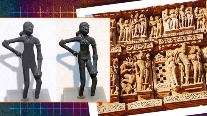 মহেঞ্জোদারোর নারীমূর্তির শরীর ঢাকল পাঠ্যবইয়ে! খাজুরাহোও কি তবে ঢাকতে হবে? উঠল প্রশ্ন মহেঞ্জোদারোর নারীমূর্তির শরীর ঢাকল পাঠ্যবইয়ে! খাজুরাহোও কি তবে ঢাকতে হবে? উঠল প্রশ্ন