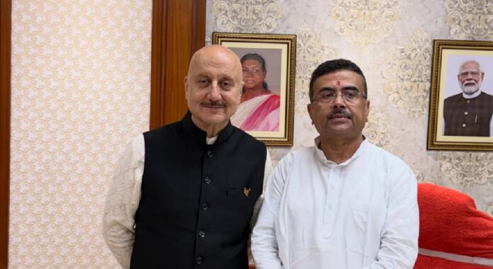 দীর্ঘ ২৬ বছর পর ফের বাংলা ছবি প্রযোজনায় অনুপম খের, পাশে থাকার আশ্বাস দিলেন মুখ্যমন্ত্রী শুভেন্দু অধিকারী