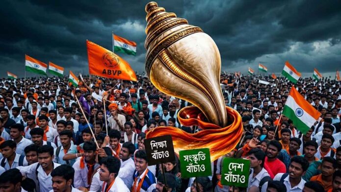 ছাত্র আন্দোলনের নামে ‘নৈরাজ্য ও দেশবিরোধী’ স্লোগানের প্রতিবাদে কলকাতায় বিজেপির মিছিল, মঙ্গলবারে রাজপথে নামছে সঙ্ঘের শিক্ষা সংগঠনগুলো ছাত্র আন্দোলনের নামে ‘নৈরাজ্য ও দেশবিরোধী’ স্লোগানের প্রতিবাদে কলকাতায় বিজেপির মিছিল, মঙ্গলবারে রাজপথে নামছে সঙ্ঘের শিক্ষা সংগঠনগুলো