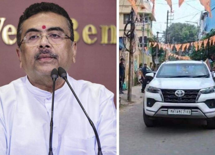 নিরাপত্তা বৃদ্ধি: এবার বুলেটপ্রুফ গাড়িতে যাতায়াত শুরু করলেন মুখ্যমন্ত্রী শুভেন্দু অধিকারী নিরাপত্তা বৃদ্ধি: এবার বুলেটপ্রুফ গাড়িতে যাতায়াত শুরু করলেন মুখ্যমন্ত্রী শুভেন্দু অধিকারী