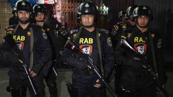 র্যাব বিলুপ্ত করে ‘স্পেশাল রেসপন্স ব্যাটালিয়ন’ গঠনের খসড়া অনুমোদন মন্ত্রিসভায় র্যাব বিলুপ্ত করে ‘স্পেশাল রেসপন্স ব্যাটালিয়ন’ গঠনের খসড়া অনুমোদন মন্ত্রিসভায়