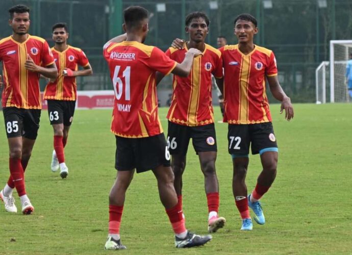 খিদিরপুরকে হারিয়ে কলকাতা লিগে জয়ের ধারা বজায় রাখল ইস্টবেঙ্গল, মজবুত করল দ্বিতীয় স্থান খিদিরপুরকে হারিয়ে কলকাতা লিগে জয়ের ধারা বজায় রাখল ইস্টবেঙ্গল, মজবুত করল দ্বিতীয় স্থান