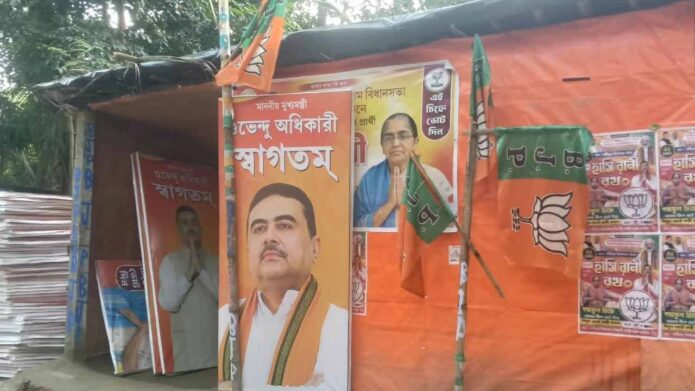 নন্দীগ্রামে বার্তা দিল সংখ্যালঘু সম্প্রদায়: শুভেন্দুর আহ্বানে সাড়া দিয়ে প্রথম বিজেপি কার্যালয় স্থাপন
